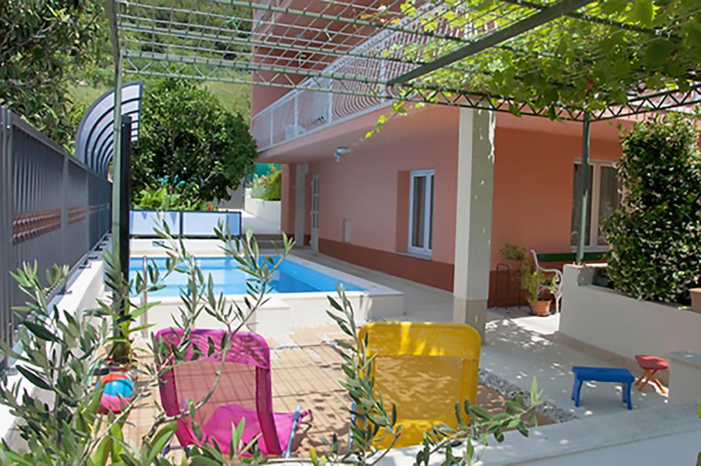 Poolside Paradise - A Hidden Gem In スプリト エクステリア 写真